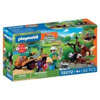 Playmobil 72072 Dierentuin: Dierenverzorger en voertuig