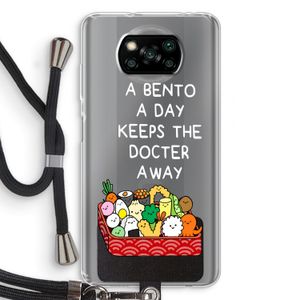 Bento a day: Xiaomi Poco X3 NFC Transparant Hoesje met koord