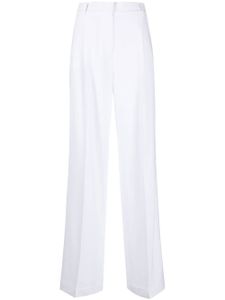 Michael Michael Kors pantalon de tailleur à taille haute - Blanc