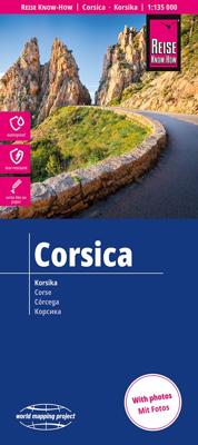 Wegenkaart - landkaart Corsica | Reise Know-How Verlag