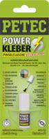 PETEC universele lijm "power kleber blitzschnell " second adhesive 4g sb brush-bottles