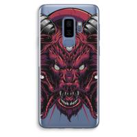 Hell Hound and Serpents: Samsung Galaxy S9 Plus Transparant Hoesje - thumbnail