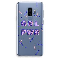 GRL PWR: Samsung Galaxy S9 Plus Transparant Hoesje