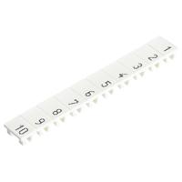 Wieland Electric 04.846.0553.0 Opschriftstroken Wit 25 stuk(s)