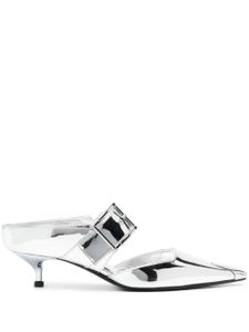 Alexander McQueen mules Punk 40 mm - Argent