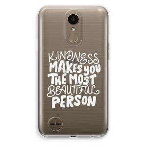 The prettiest: LG K10 (2017) Transparant Hoesje