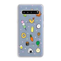 Happy bento friends: Samsung Galaxy S10 5G Transparant Hoesje