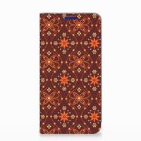 Samsung Galaxy S10e | Hoesje met Magneet | Batik Brown