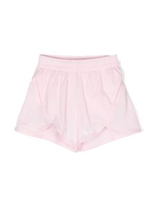 Nike Kids short à détail Swoosh - Rose