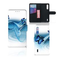 Xiaomi Mi 9 Lite | Telefoonhoesje | Met pasjeshouder | Vlinders
