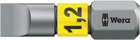 Wera 800/1 BTZ Sleufschroeven Bits, 1.2 x 6.5 x 25 mm - 1 stuk(s) - 05056068001