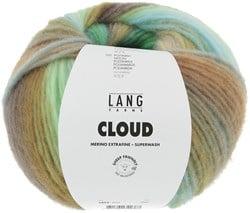 Lang Yarns Cloud 016 Groen/Turquoise/Messing