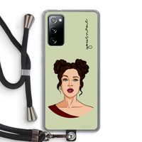 Pop-Art Creator: Samsung Galaxy S20 FE / S20 FE 5G Transparant Hoesje met koord