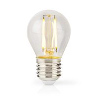Nedis LED-Filamentlamp E27 | G45 | 2 W | 250 lm | 2700 K | 1 stuks - LBFE27G451 LBFE27G451