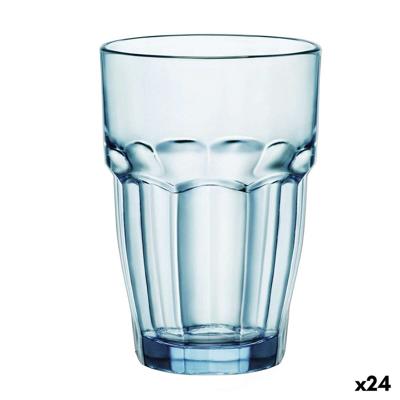 Glas Bormioli Rocco Rock Bar Blauw Glas 370 ml (24 Stuks)