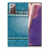 Samsung Note 20 | Sillicone Back Cover | Jeans