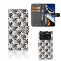 Xiaomi Poco X4 Pro 5G | Telefoonhoesje | Met pasjeshouder | Salamander Grey