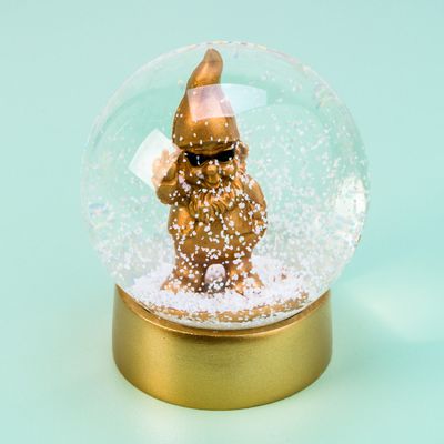Gnoom sneeuwbol - Goud