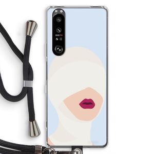 Incognito: Sony Xperia 1 III Transparant Hoesje met koord