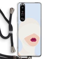 Incognito: Sony Xperia 1 III Transparant Hoesje met koord