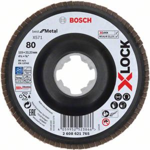 Bosch Accessories 2608621765 X-LOCK Lamellenschijf Diameter 115 mm 1 stuk(s)