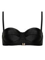 Raquel Diniz x Lenny Niemeyer haut de bikini - Noir