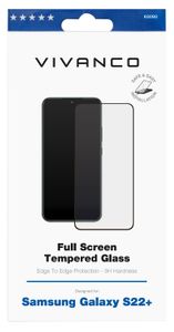 Vivanco Screenprotector (glas) Samsung Galaxy S22+, Samsung Galaxy S23+ 1 stuk(s) 2.5DGLASVVSGS22P