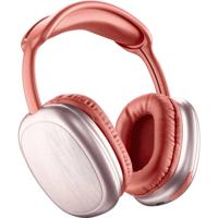 Cellularline Over Ear headset Bluetooth, Draadloos, Kabel Rood Volumeregeling, Microfoon uitschakelbaar (mute)