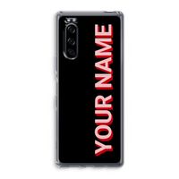 Namecase: Sony Xperia 5 Transparant Hoesje