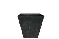 Bloempot Pot Ella zwart 25 x 24 cm - Artstone