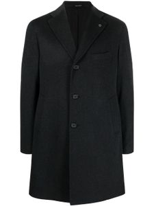 Tagliatore manteau boutonné en cachemire - Gris