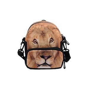 Heuptas dieren met print van een leeuw 20 cm