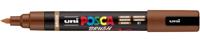 Uni Posca paintmarker PC-5BR, 1 - 4 mm, penseel punt, bruin
