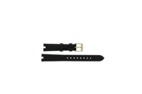 Horlogeband Michael Kors MK2789 Leder Zwart 14mm
