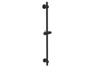 Wiesbaden Glijstang met wateruitgang 66 cm mat zwart - thumbnail