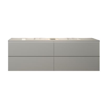 Badkamermeubelset Gliss Zeus 180 cm Mat Wit