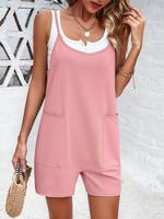 Casual Plain Jumpsuit