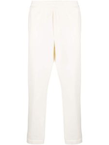 Zegna pantalon slim à taille élastiquée - Blanc