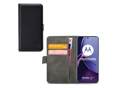 Mobilize Mobilize Classic Gelly Wallet Book Case Motorola Moto G84 Black