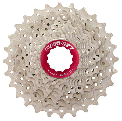 Sunrace csrx0 cassette 10 speed 11-25 metallic zilver in box