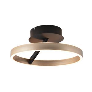 Freelight Plafondlamp Pilota Ø 40 cm zwart goud