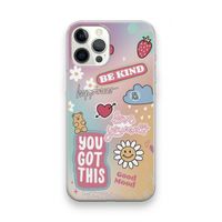 Positivity: iPhone 12 Pro Max Transparant Hoesje