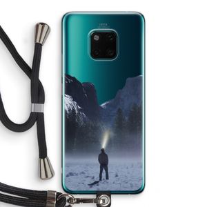 Wanderlust: Huawei Mate 20 Pro Transparant Hoesje met koord