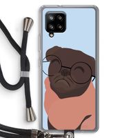 Ludo: Samsung Galaxy A42 5G Transparant Hoesje met koord