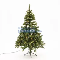 Kunstkerstboom Charlton LED h185 d115 cm groen