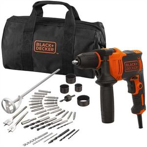 Black & Decker BEH710SA40 boor 2800 RPM Zwart, Oranje