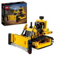 LEGO 42163 Technic Bulldozer, constructiespeelgoed voor kinderen, graafmachinevoertuig