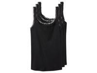 esmara Set van 3 dames tops (Zwart, S (36/38))