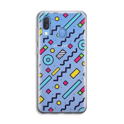 8-bit N°8: Samsung Galaxy A40 Transparant Hoesje