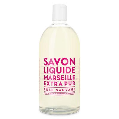 Compagnie de Provence Rose Sauvage Savon Liquide Marseille Extra Pur 1000ml
